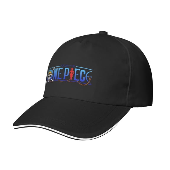 Anime Polyester 5 Panel Baseball Cap​,Comic Hat,One Piece Camp cap With 5 Panels Trucker Hats