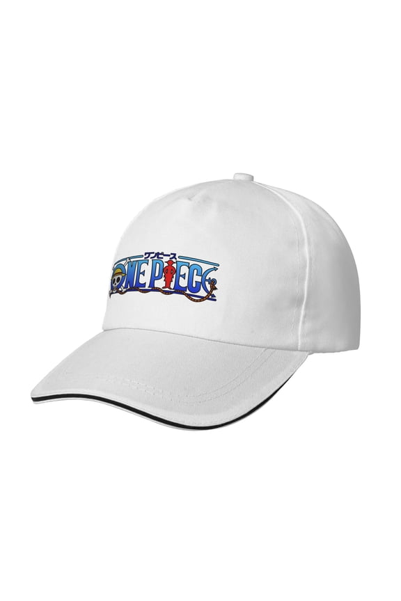 Anime Polyester 5 Panel Baseball Cap​,Comic Hat,One Piece Camp cap With 5 Panels Trucker Hats