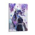 Anime Poster Demon Slayer Kochou Shinobu Painting Vintage Poster ...