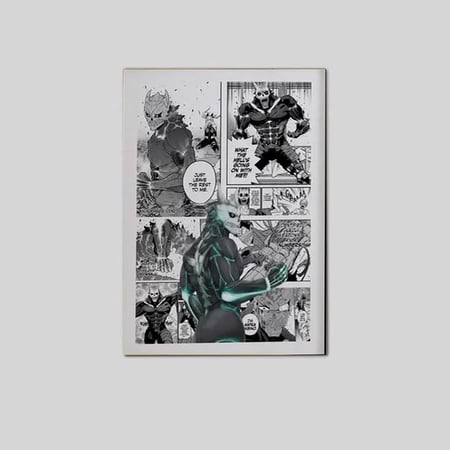 Anime Poster - Hatake Kakashi Naruto Manga Wall Art - Japanese Vintage Home Decor Poster Size 24''x36'' Googate