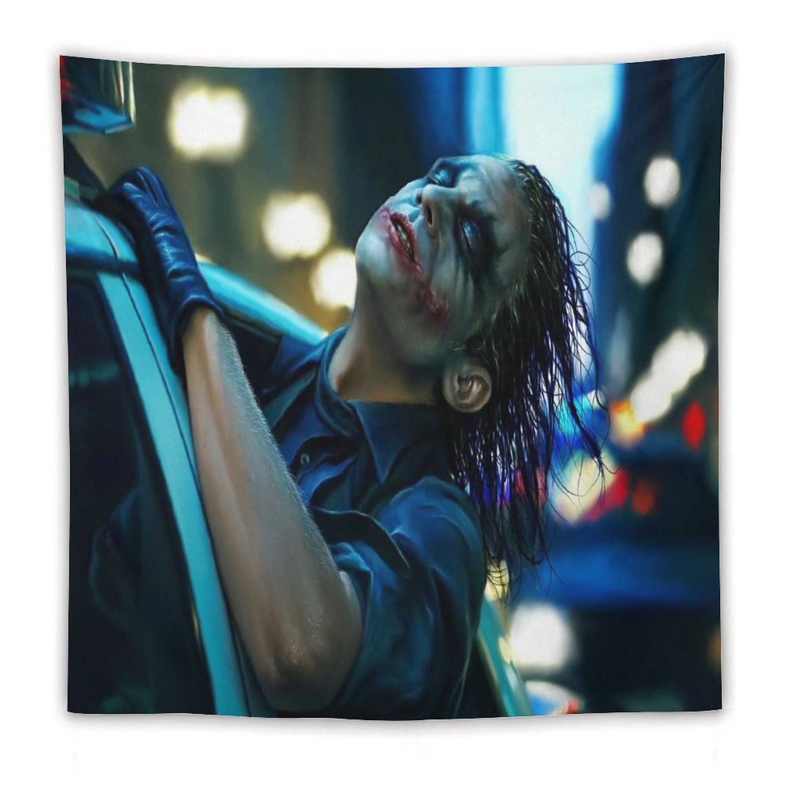 Anime Poster for Joker Bedroom Aesthetics Funny Room Decor Flag Wall Hanging for Teen Girls Men