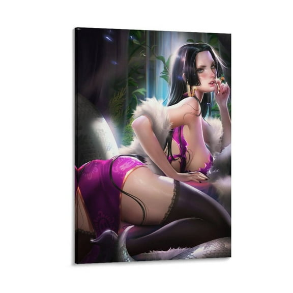 Anime Posters Boa Hancock Poster Decorative Painting Canvas Wall Art Living Room Posters Bedroom Painting 24x36inch(60x90cm)
