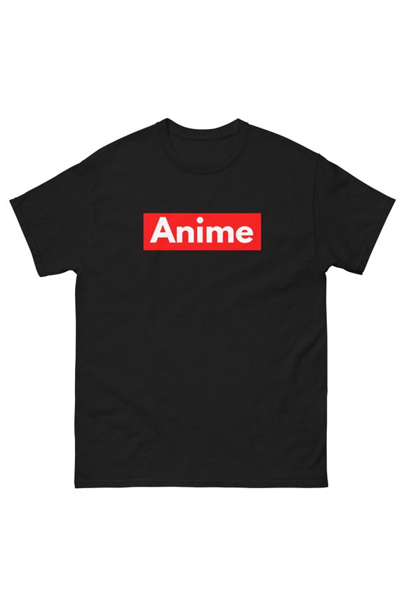 Anime - Red Bar Logo - Japanese Art Style Classic Tee