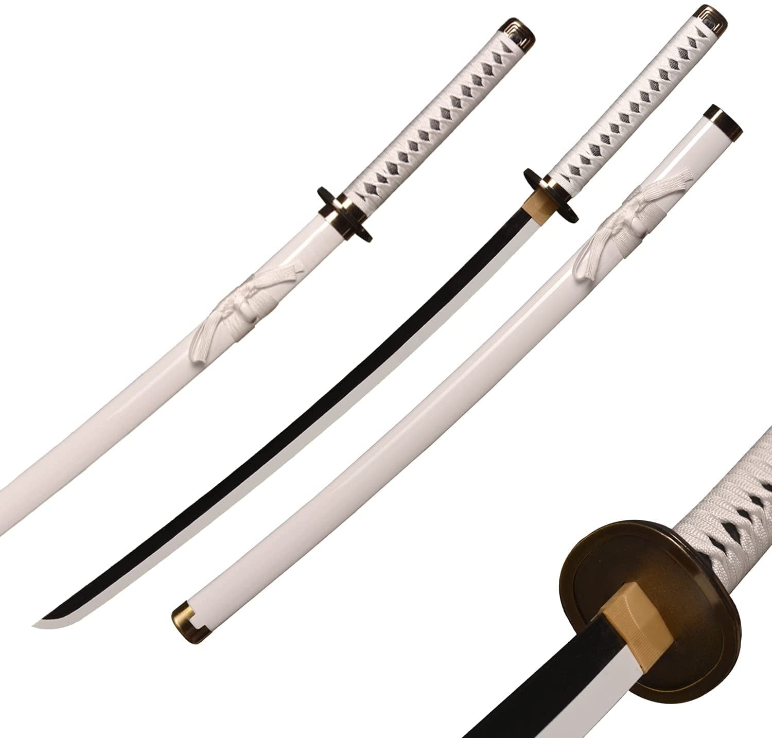  Zisu Roronoa Zoro Katana, Anime Original Texture, About 40 inch  Overall, Zoro Katana for Cosplay Collection : Clothing, Shoes & Jewelry