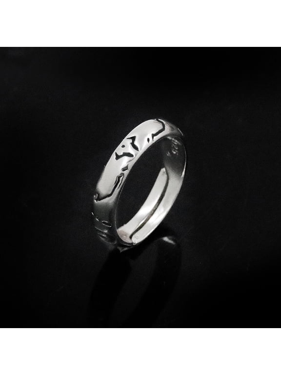 Anime Ryomen Sukuna Ring Adjustable Rings Cosplay Jewelry Accessories
