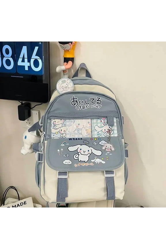 Anime Sanrio Cinnamoroll Backpack Cute Style Holiday Birthday Gift