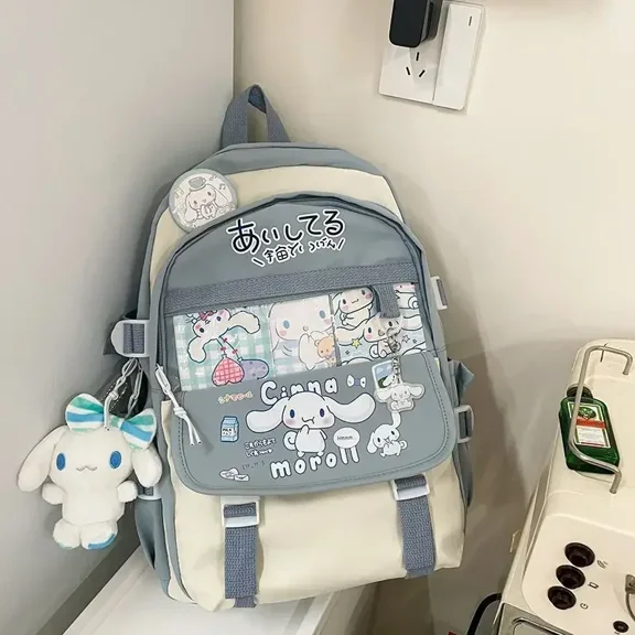 Anime Sanrio Cinnamoroll Backpack Cute Style Holiday Birthday Gift