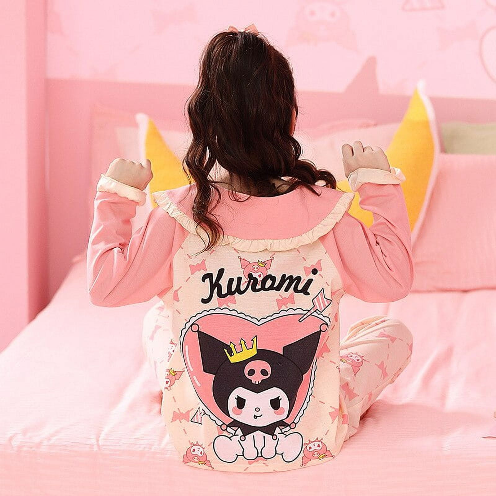 Anime Sanrio Hello Kitty Cinnamoroll Kuromi My Melody Kids Pajamas
