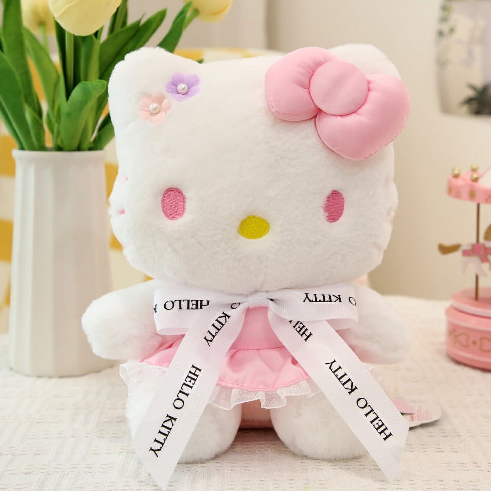 Anime Sanrio Hello Kitty Plush Toy Cute New Kuromi My Melody