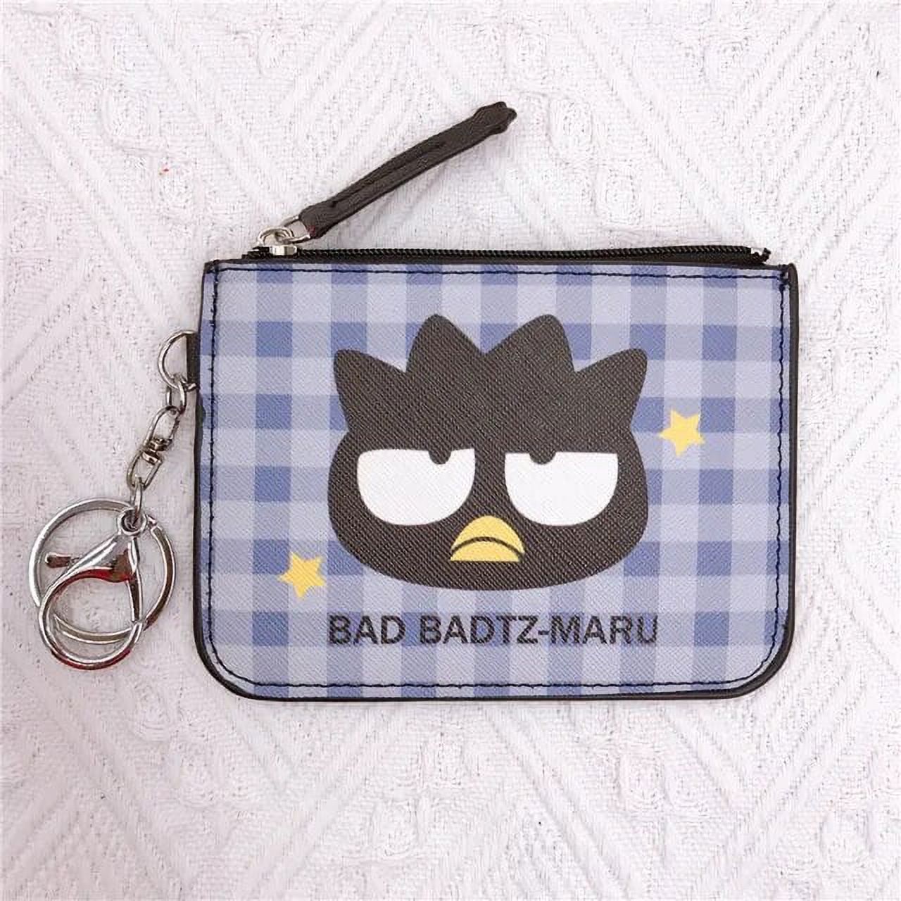 Anime Sanrio Kuromi Cinnamoroll Girl Pu Wallet Hello Kitty Coin Purse