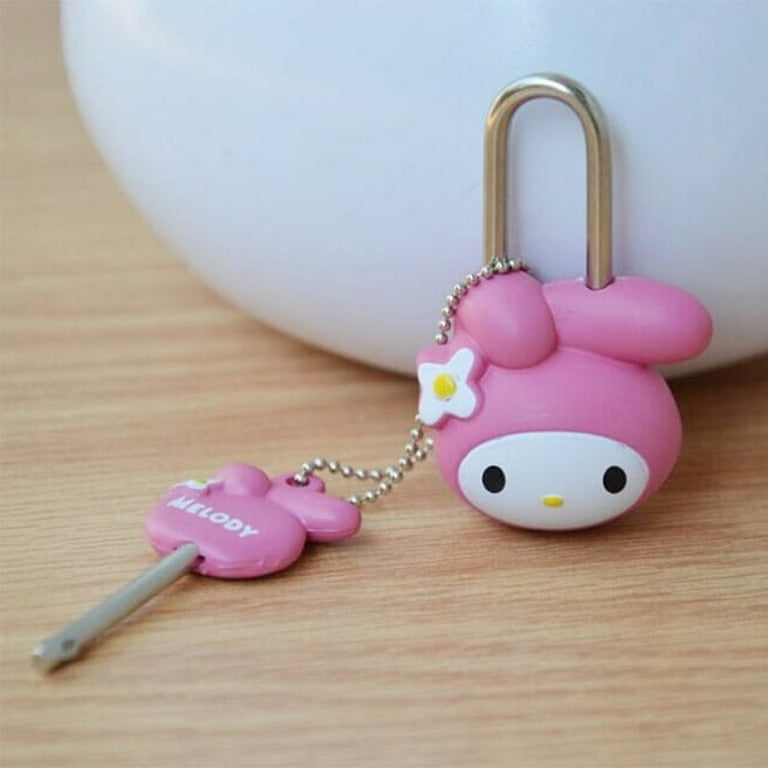 Anime Sanrio Lock Cartoon Hello Kitty My Melody Padlock For 