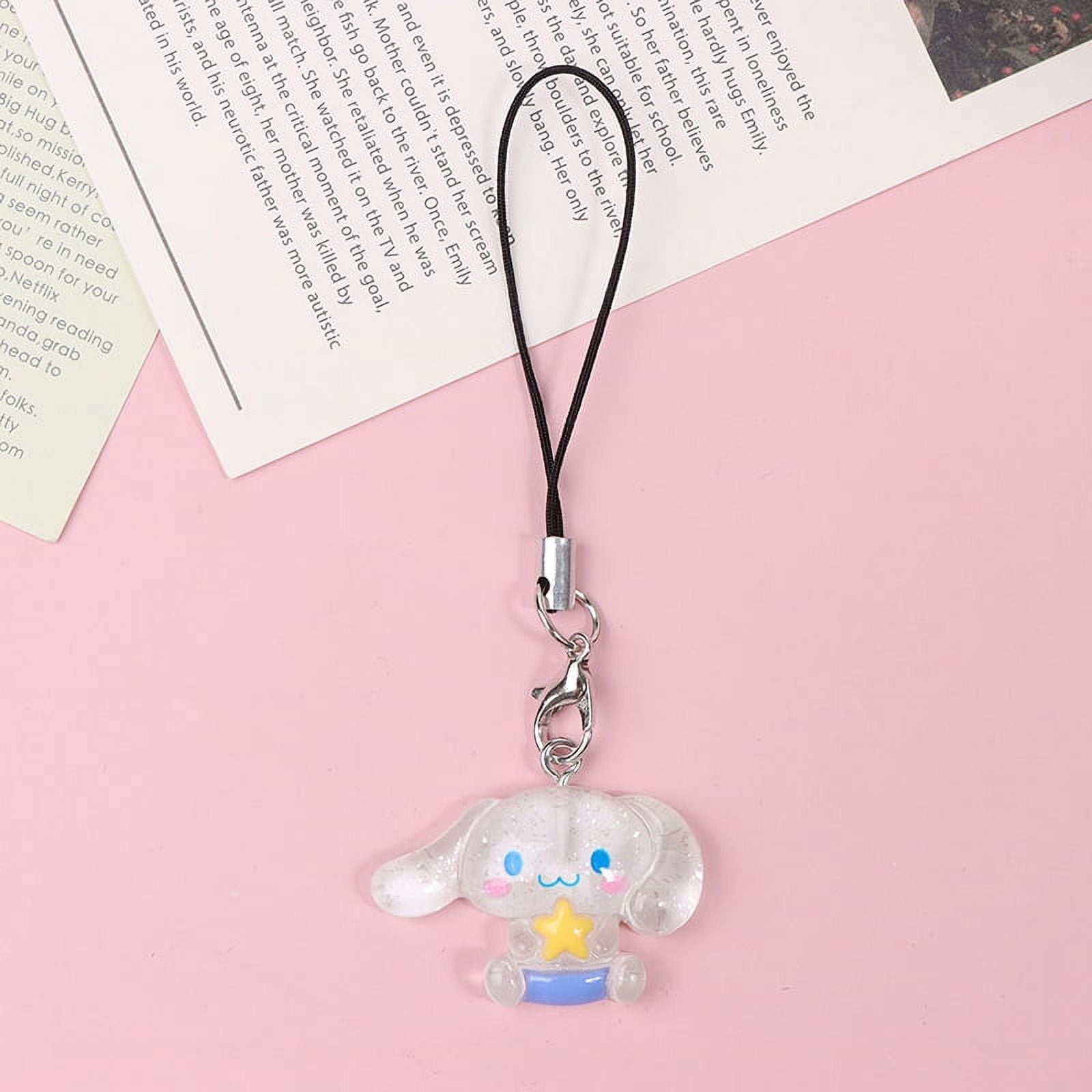 Shiny charm keychain new arrivals