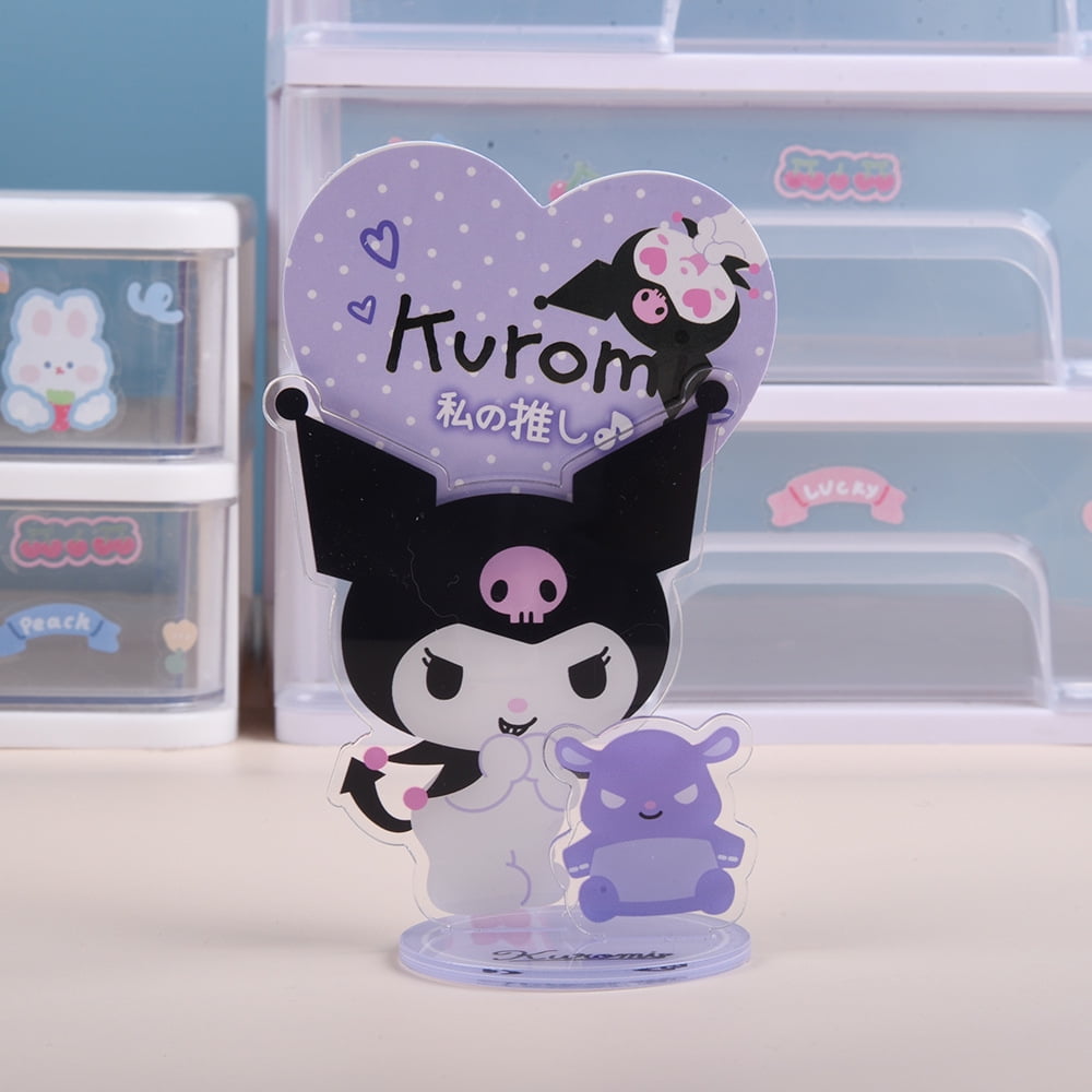 Anime Sanrio cartoon Kuromi stand Hello Kitty photo frame holder ...