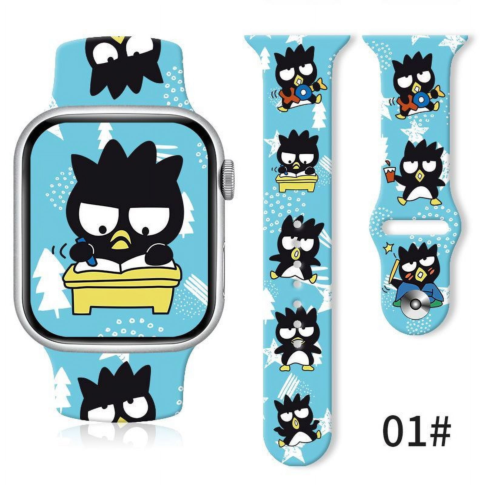 maru.mama ✨ Anime Sanrioed Pochacco Keroppi Badbadtz-Maru Silicone Strap