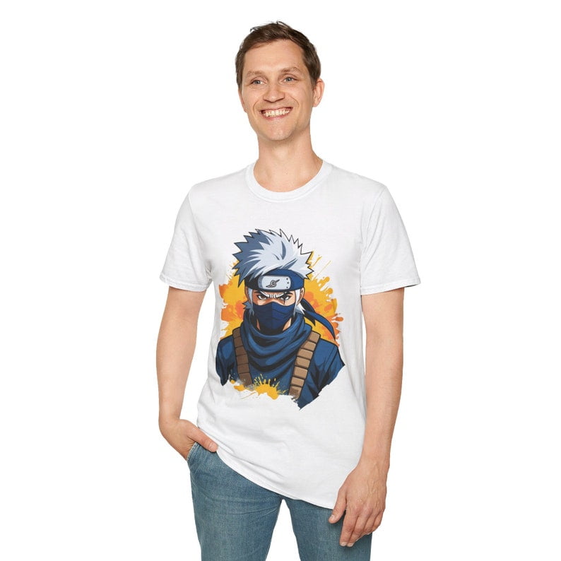 Anime Sensei Graphic TShirt, Japanese Anime Shirt,Ninja Anime Tee