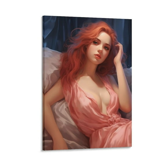 Anime Sexy Girl Poster Dream Girl (18) Art Poster Canvas Painting Decor Wall Print Photo Gifts Home Modern Decorative Posters 08x12inch(20x30cm)