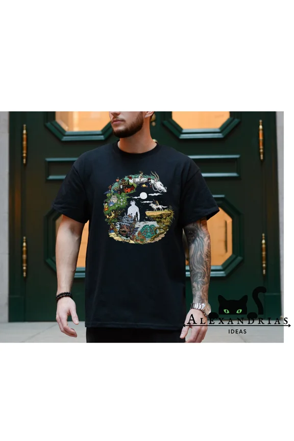 Anime Shirt/ Manga/ Studio/ Gift for him/ Gift for her/Unisex