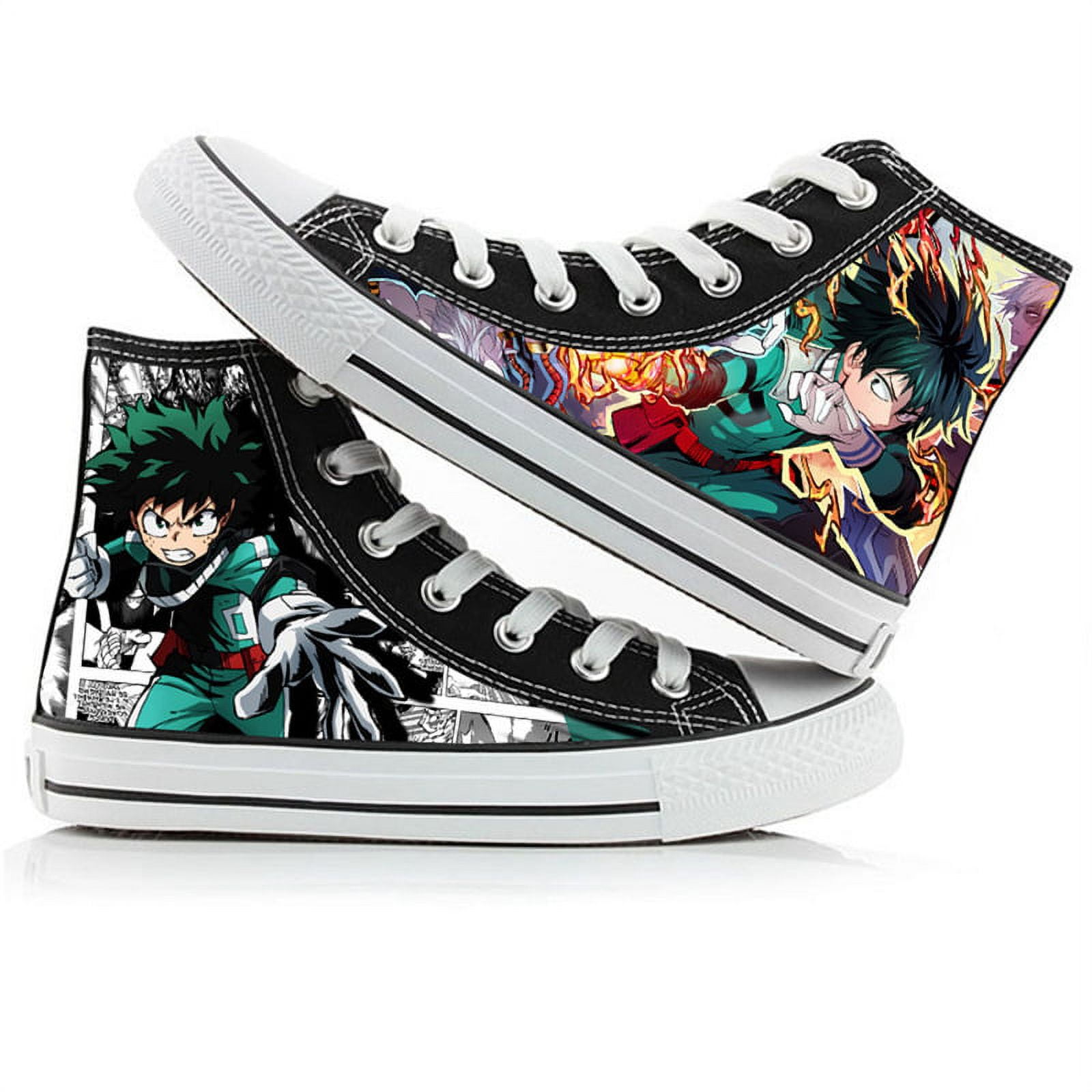 Kenpachi Zaraki Bankai Custom Anime Slip On Sneakers Shoes