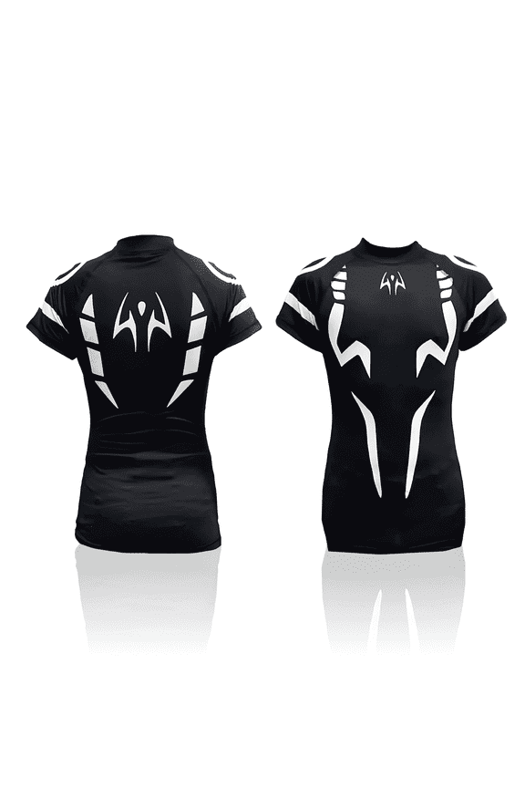 Anime Short Sleeve Compression Shirt Men - Gym Tshirt Wear Athletic Basketball Running Undershirt Workout Gear Top Shirt - M