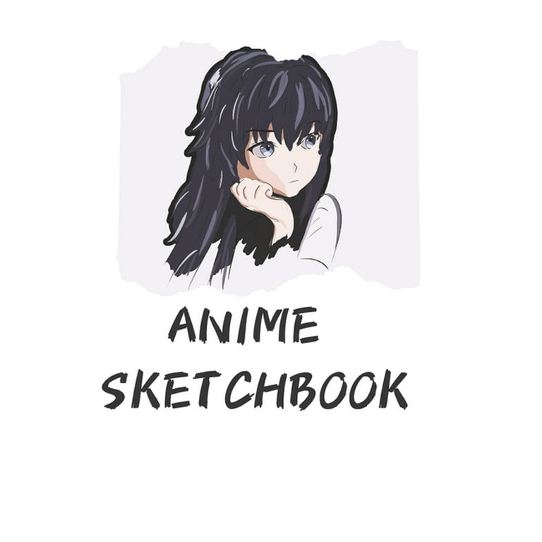 Just a Girl who Loves Anime Sketch Book: Comic Manga Sketchbook A4 for  Drawing and Sketching / Anime Drawing Book / Anime Art Supplies / Manga  Otaku & Artist Gift