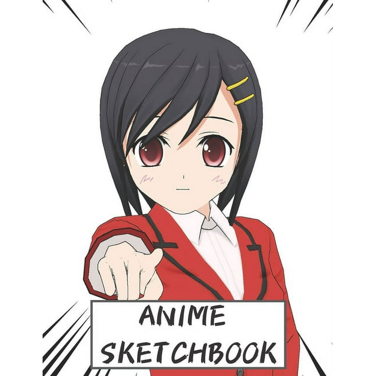  Anime Sketchbook: Manga, Anime Sketch Book for Drawing Anime  Manga Comics, Doodling or Sketching, Anime Drawing Book, Blank Drawing  Paper