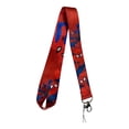 thumbnail image 1 of Anime Source Comic Book Character Spider-Man Costume Red Lanyard Keychain ID Badge Holder, 1 of 4
