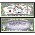 thumbnail image 1 of Anime Source Faith In Love Christian Corinthians Bible Verse Romance Novelty Million Bills - Lot of 25, 1 of 1