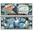 thumbnail image 1 of Anime Source Happy Feet Cartoon Movie Penguin Commemorative Novelty Million Bill With Semi Rigid Protector, 1 of 1