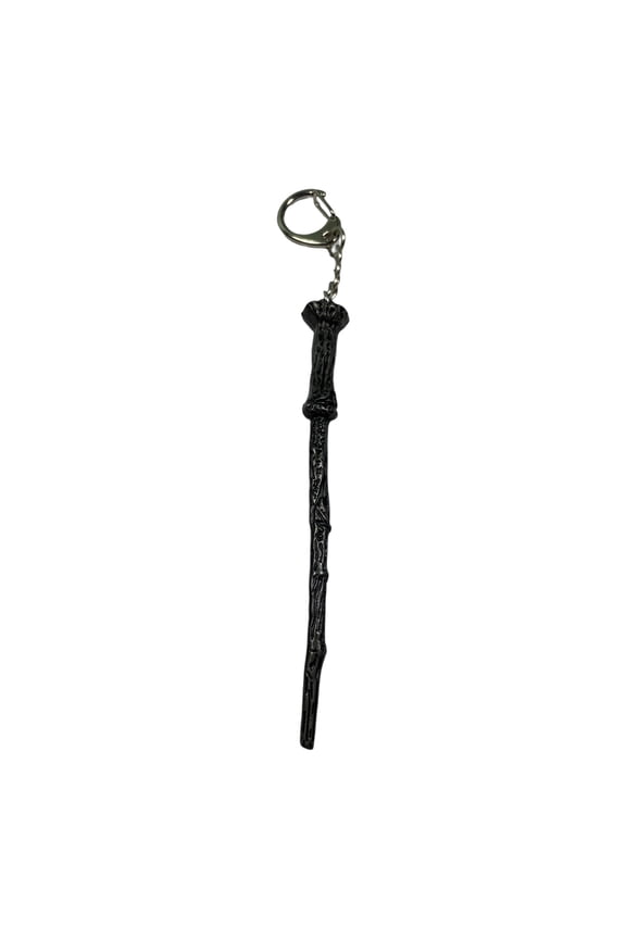 Harry Potter Character Movie Book Series Metal Wand Keychain Key Ring Holder