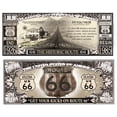 thumbnail image 1 of Anime Source Historic Route 66 Commemorative Novelty Million Bill with Semi Rigid Protector, 1 of 1