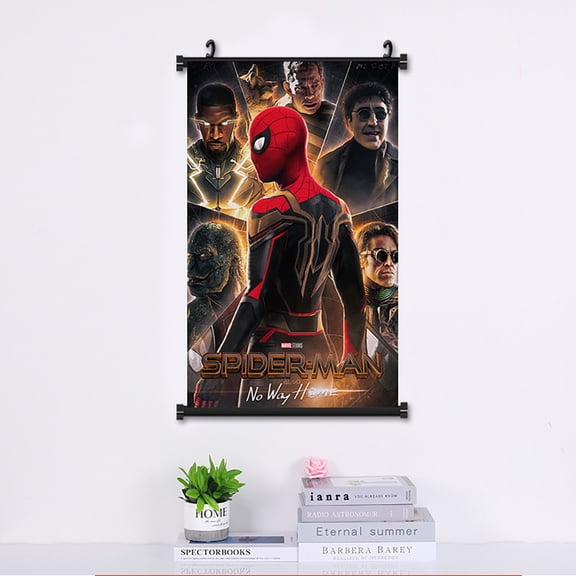 Anime Spider Man Poster HD Print Canvas Painting Wall Art For Living Room Bedroom Office Decor 11.8x17.7inch, Unframed