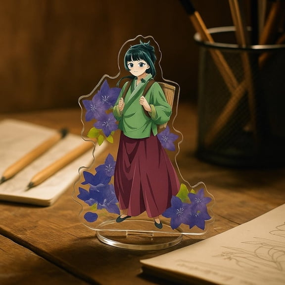 Anime Style Acrylic Figure Standee High Definition Character Desk Display Cosplay Model Plate Collectible Decor Fan Gift (1 standee)