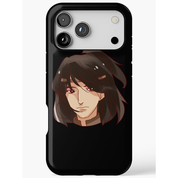 Anime-Style Long-Haired Portrait Tough Case for Apple iPhone ...