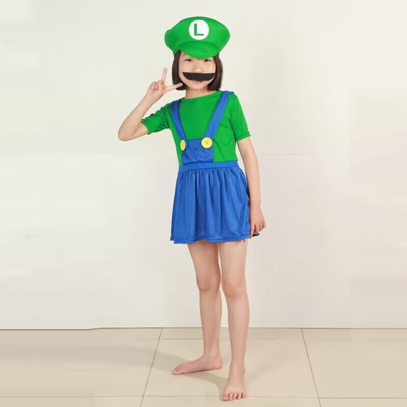 Anime Super Bros Cosplay Costume Brothers Halloween Role Play Costume for Movie Fans Christmas Great Gifts, Halloween Fancy Dress Costume, Brothers Classic Cosplay Outfits