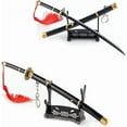 thumbnail image 1 of Anime Sword Keychains Mini Japanese Katana Samurai Key Chain Tiny Weapon Fans Gift, 1 of 5