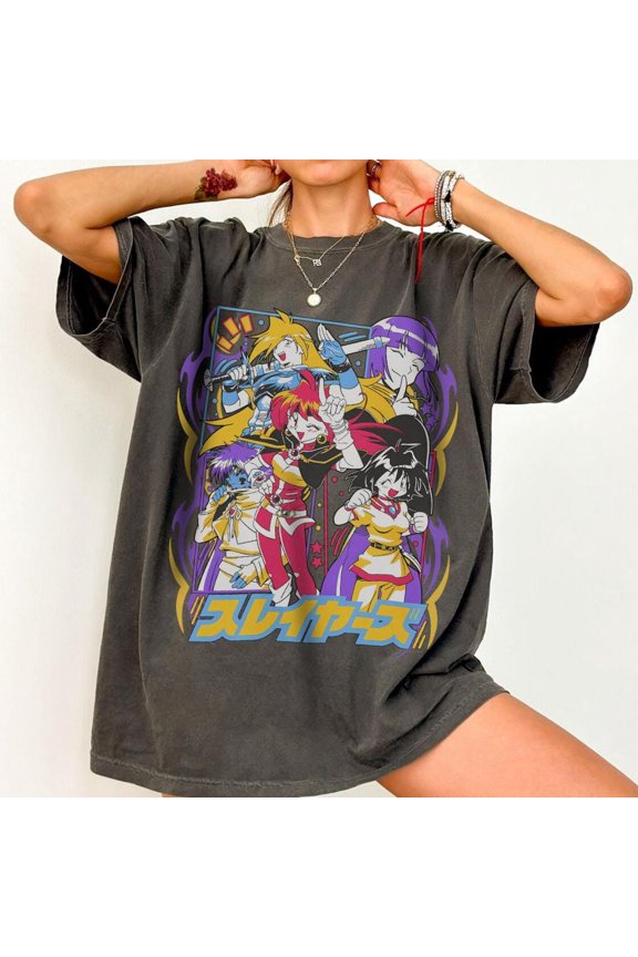 Anime T-Shirt, Aesthetic Anime, Nerdy Gift Idea, Manga Anime Shirt, Anime Apparel, Anime Lover Gift, Anime Vintage Tee, Vintage T-Shirt - All Sizes S-5Xl, Gategoo