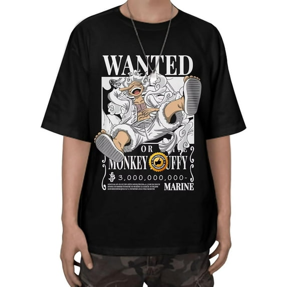 Anime T-Shirt Men Women Crew Neck Shirt Cosplay Short Sleeve Shirts Style-Nar-a Large