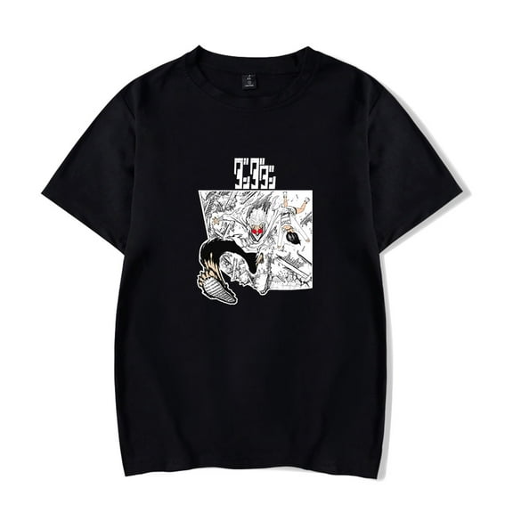 Anime T-Shirt Merch Dan Da Dan Casual Short Sleeved T Shirt Unisex TShirt