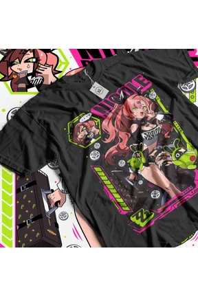 Anime T-shirt Zenless Zone Zero nicole demara shirt Short Sleeve Unisex All Size
