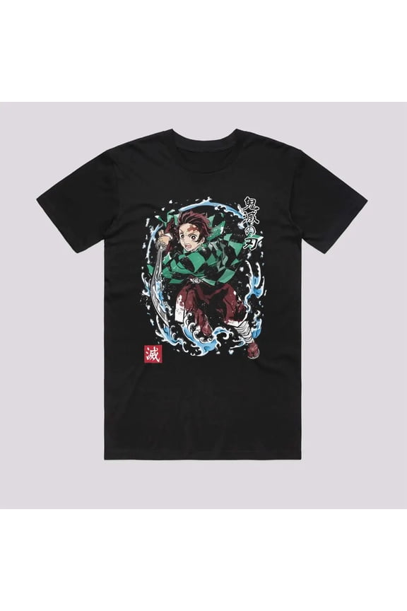 Anime Tanjiro Sumi-e T Shirt Size S - 5Xl Gift For Friends, Kids