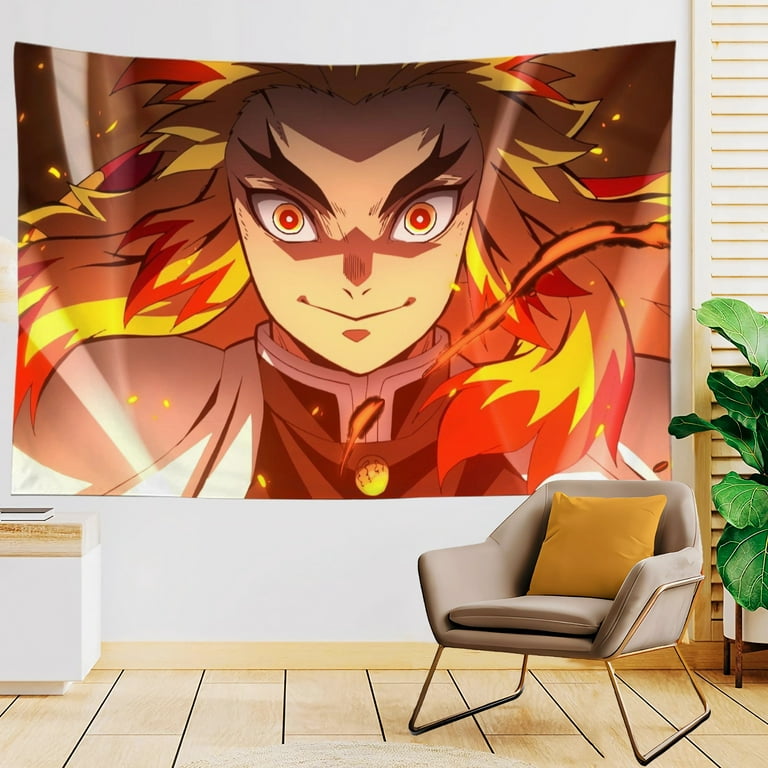 Demon Slayer Tanjiro Nezuko Characters Poster Wall Hanging Tapestry  Japanese Anime Tapestrys Room Decor Aesthetic Home Wallpaper - AliExpress