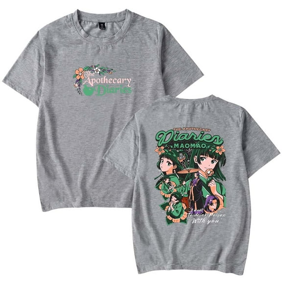 Anime The Apothecary Diaries Maomao Merch T-Shirt Women Men Casual Crewneck Short Sleeve Fashion Tee