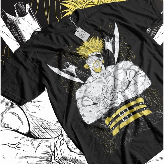 Anime Thorkell Vinland Saga Askeladd Graphic Black T-Shirt Size S-5XL