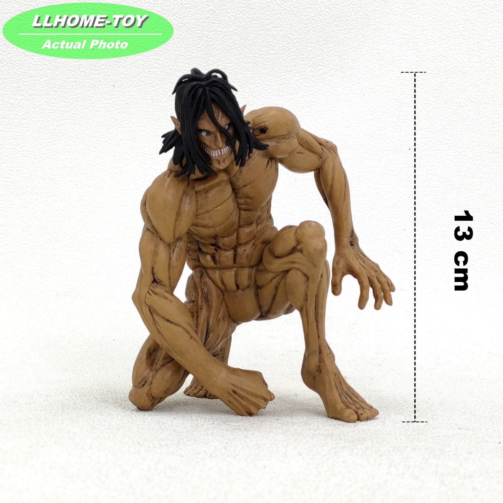 Anjinguang Eren Jaeger figuur Anime karakter Eren Jaeger standbeeld Verwisselbare koppen 30 cm PVC model handgemaakt Film Anime figuren verzamelobject Desktop ornament Anjinguang Eren Jaeger figuur Anime karakter Eren Jaeger standbeeld Verwisselbare koppen 30 cm PVC model handgemaakt Film Anime figuren verzamelobject Desktop ornament