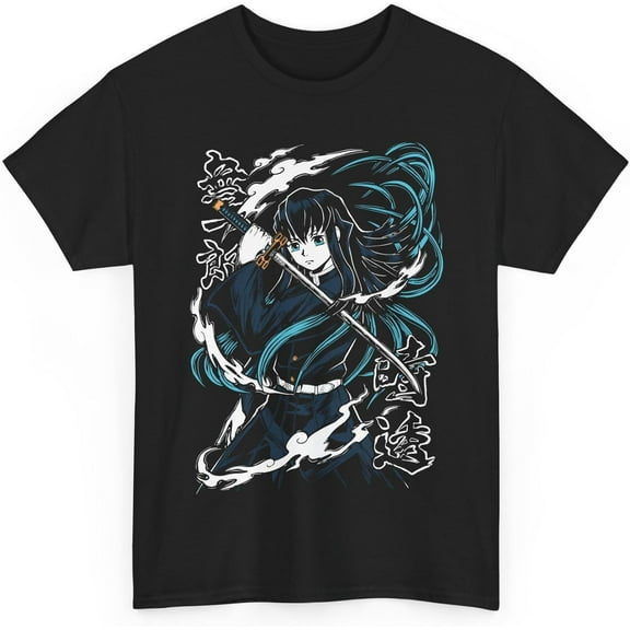 Anime Tokitou Muichirou T Shirt Merch Casual Short Sleeved T Shirt Unisex Tee