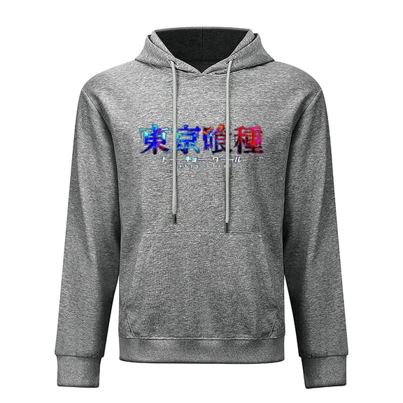Anime Tokyo Ghoul Hoodie,Unisex Adult Hooded Sweater, Soft Pullover, Sports With Big Pockets Sportswear