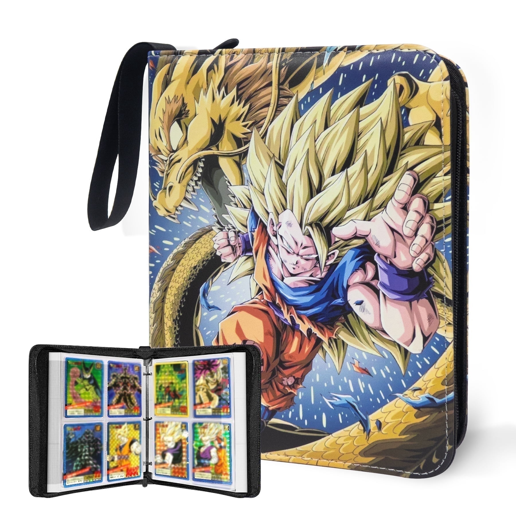 WTVIDAS Anime Trading Card Binder, 4 Pockets, 50 Sleeves, Waterproof, 400 Card Organizer - Walmart.com WTVIDAS Anime Trading Card Binder, 4 Pockets, 50 Sleeves, Waterproof, 400 Card Organizer - Walmart.com