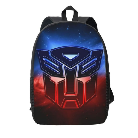 Anime Transformers Backpack Unisex Bookbag Rucksack Printing Shoulder Bag Back To School Bag Travel Hiking Daypack
