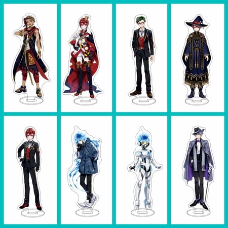 Anime Twisted Wonderland Game Acrylic Standee Cosplay Collection Desk Decoration Gifts (1 standee_6/8/10inch)