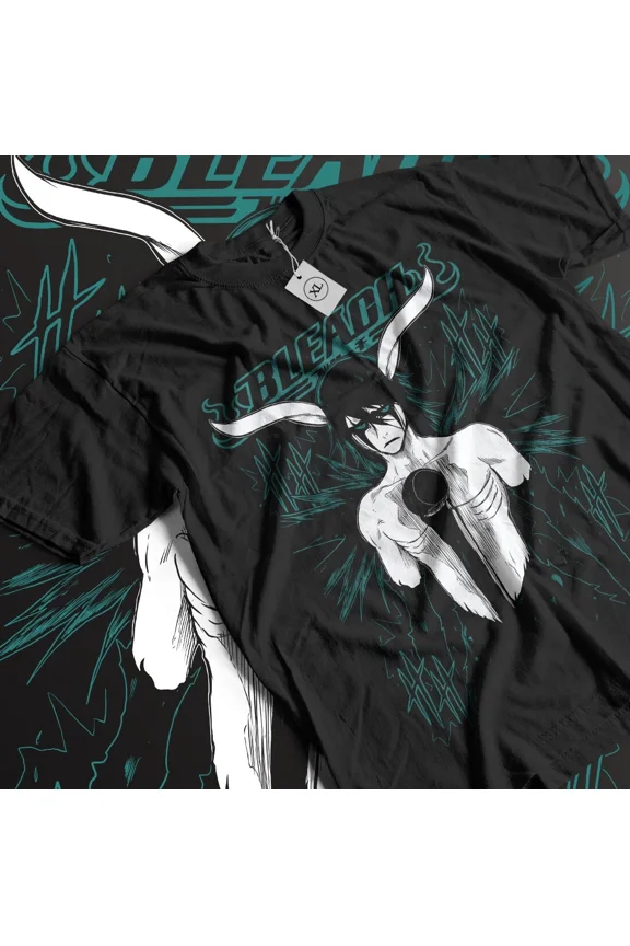Anime Ulquiorra Bleach Waifu T-shirt Unisex V4